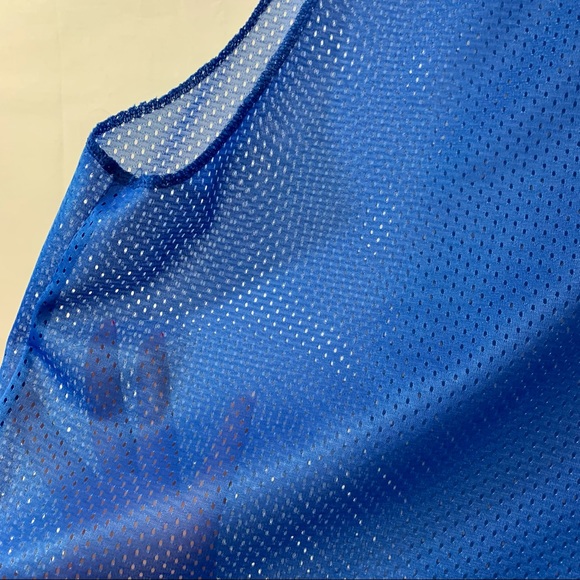 High Five Adult Set of 6 Scrimmage Vests in Royal Blue - Picture 3 of 4